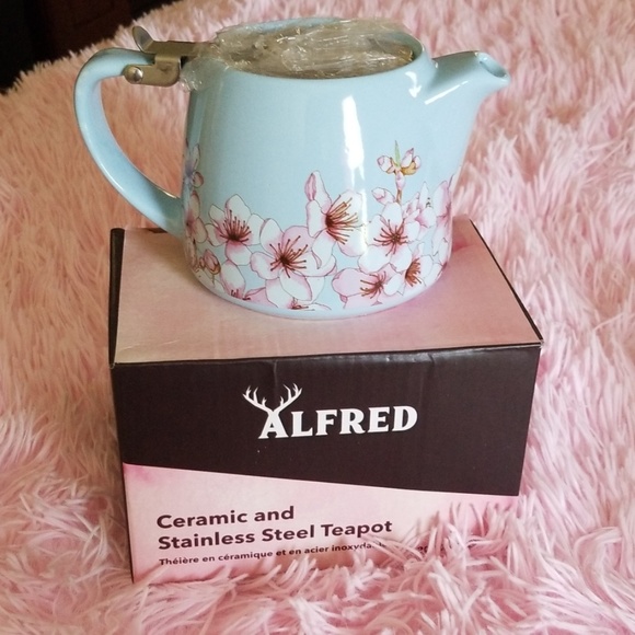 Alfred Ceramic and Stainless Steel Teapot - Picture 2 of 6